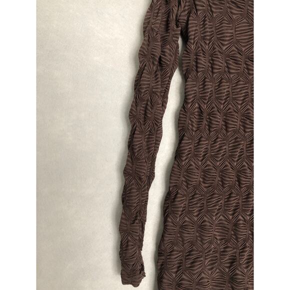 Free People Women's Large Paulie Mini Dress in Hot Fudge NEW - Picture 3 of 8